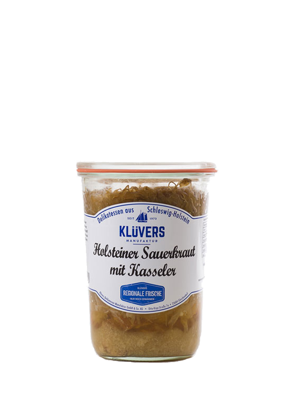 Kl&uuml;vers Holsteiner Sauerkraut mit Kasseler