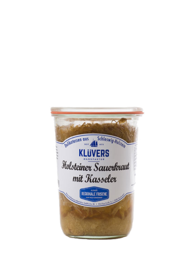 Klüvers Holsteiner Sauerkraut mit Kasseler
